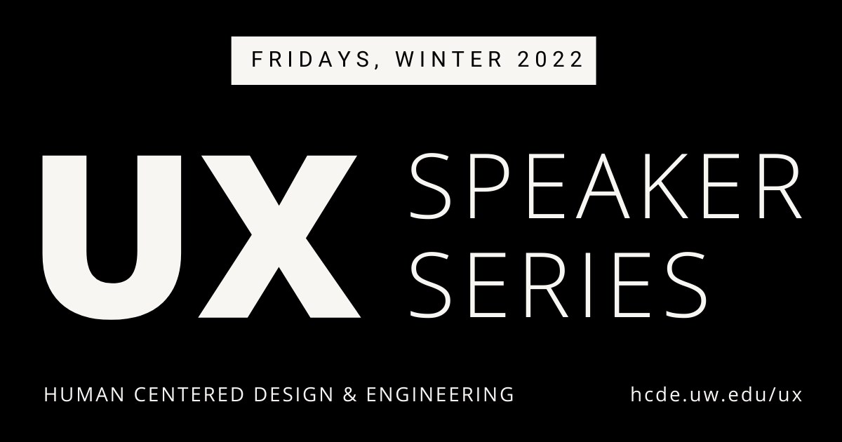 UX Speaker Series: Carolyn Wei, Meta