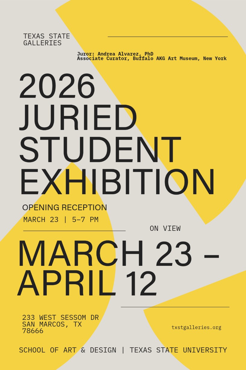 2026 Juried Student Exhibition