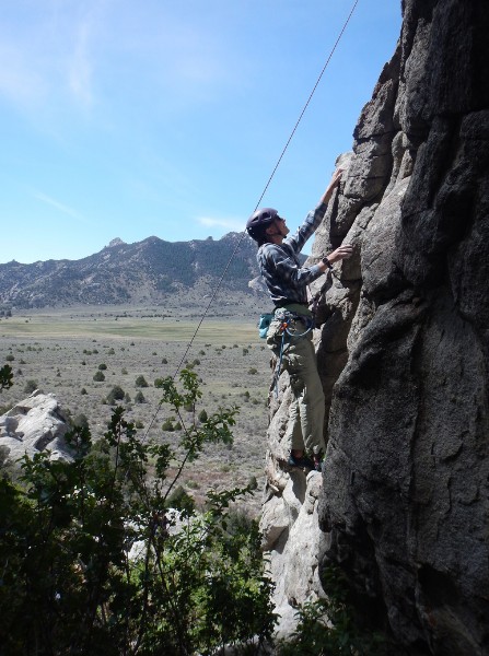 Rock Climbing at Castle Rocks