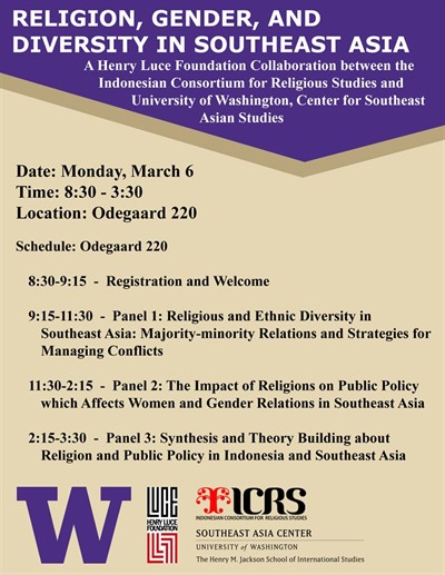 Religion, Gender, and Diversity in Southeast Asia