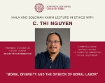 event poster featuring C. Thi Nguyen event poster featuring C. Thi Nguyen