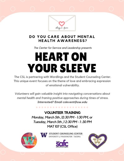 Heart on Your Sleeve: Volunteer Training Session