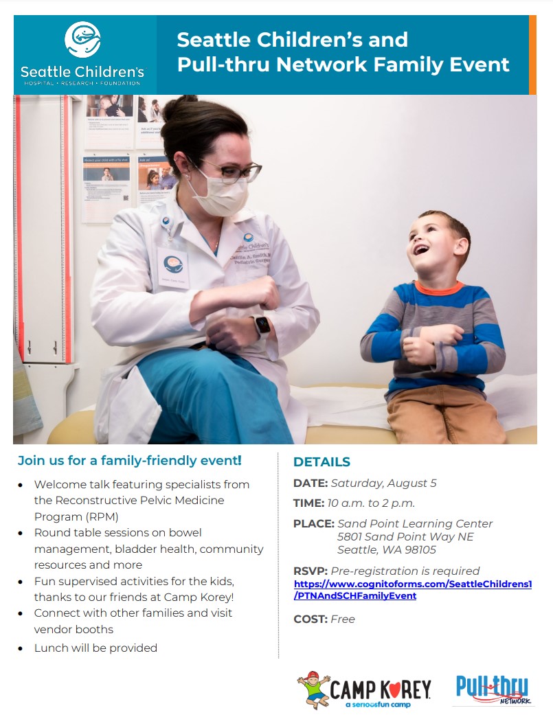 Pull thru Netowork and Seattle Children's Family Event