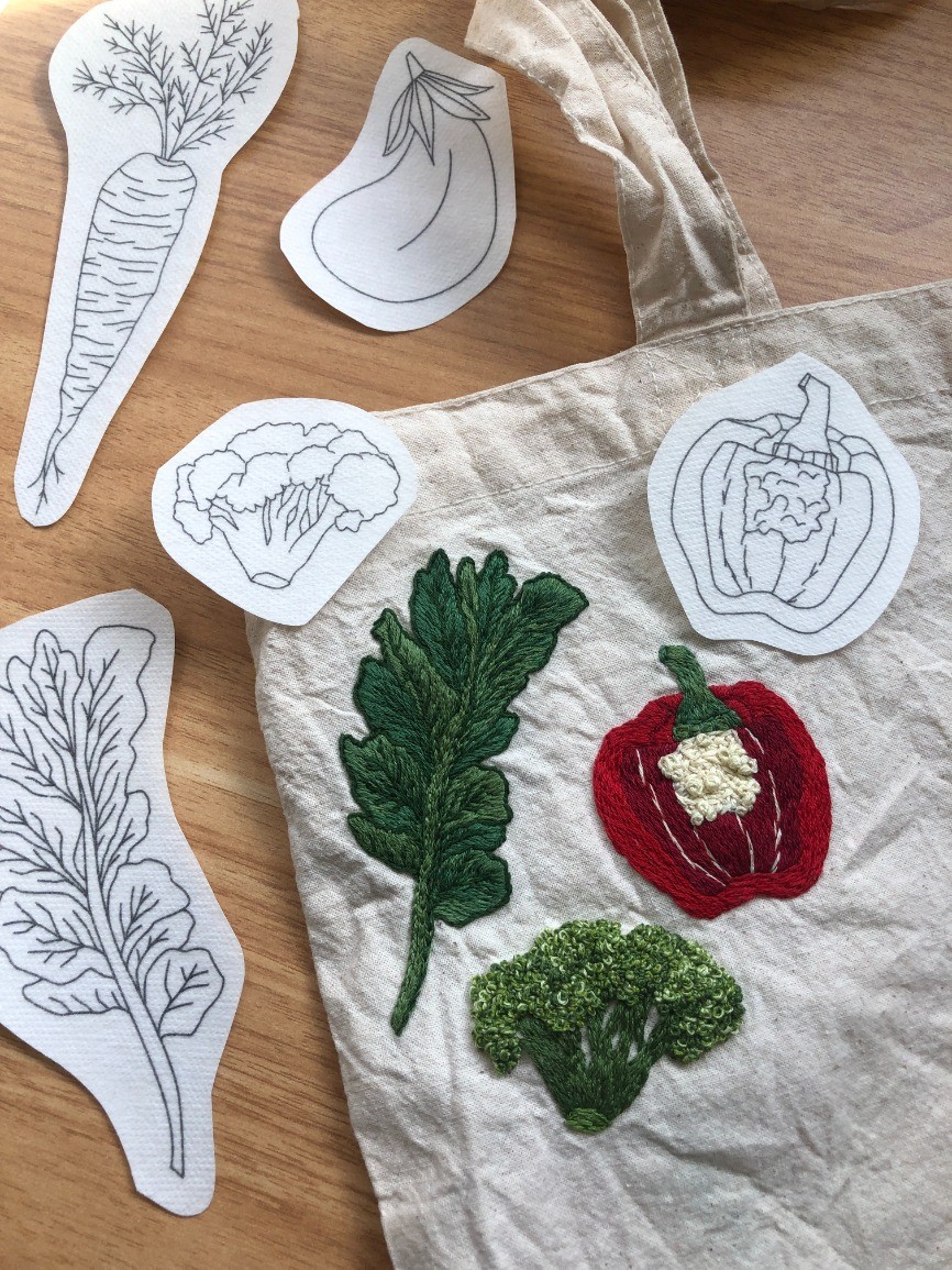 Botanical Fiber Art Workshop: Upcycle Your Tote Bag (in-person)