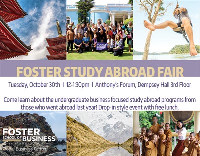 Foster Study Abroad Fair