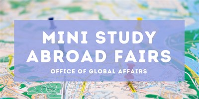 Mini Study Abroad Fair (Cancelled)