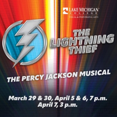The Lightning Thief: The Percy Jackson Musical, Sat, Mar 30, 2024, 7 - 9pm  - Visual & Performing Arts Calendar | Lake Michigan College