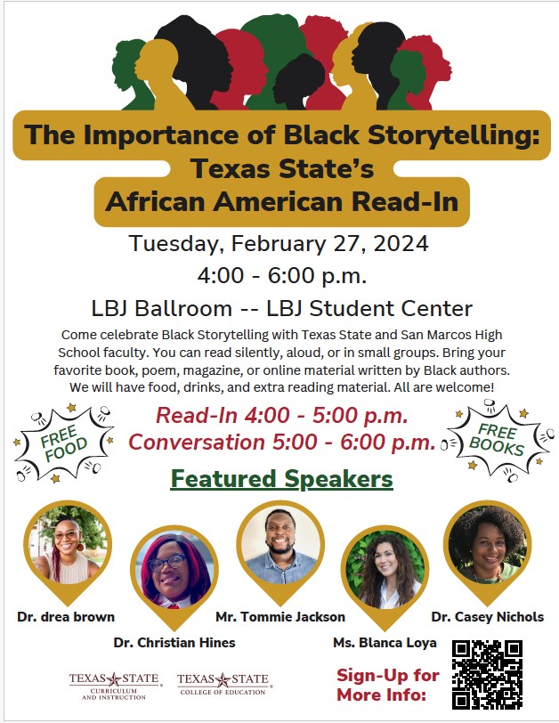 The Importance of Black Storytelling: Texas State's African American Read-In