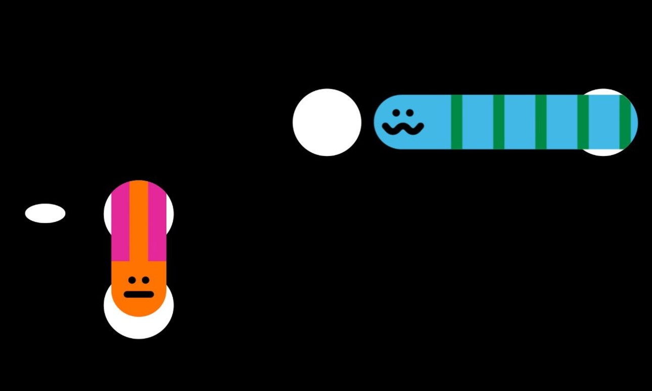 Outdoor Gallery Art Projection: 'Mateys' by Craig & Karl