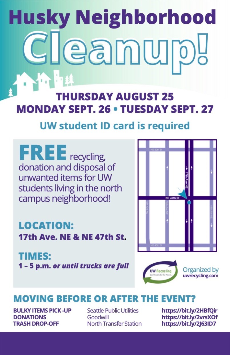 Husky Neighborhood Cleanup