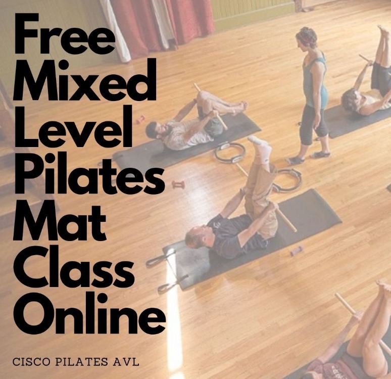 VIRTUAL Mixed Level Pilates Mat Class for Beginners with Cisco Pilates AVL