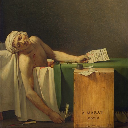 Art + History: The Death of Marat by Jacques-Louis David