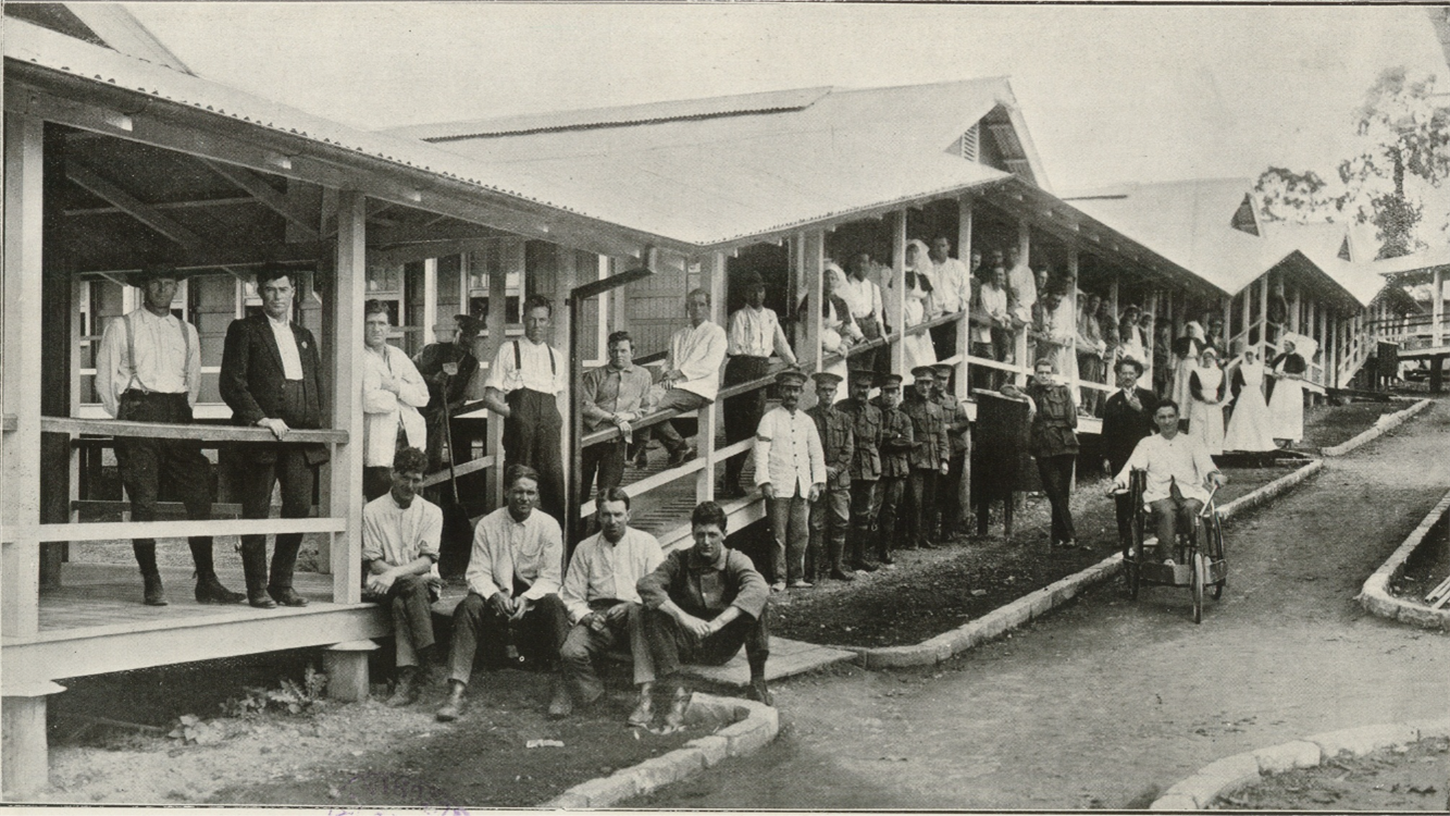 Caring for the wounded: Rosemount repatriation hospital