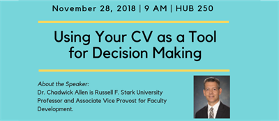 Using Your CV as a Tool for Decision Making