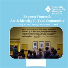 CANCELLED - Express Yourself: Art & Identity in Your Community