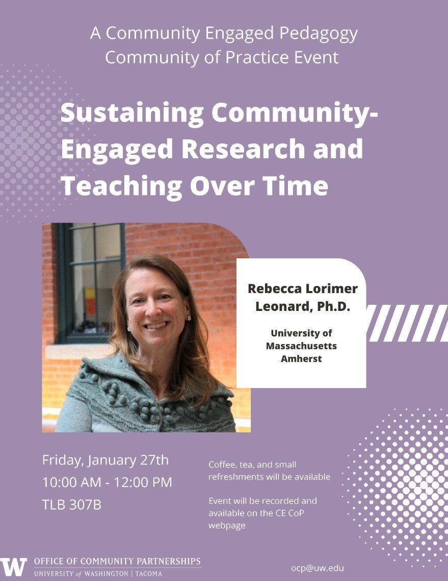 Sustaining Community-Engaged Research and Teaching Over Time