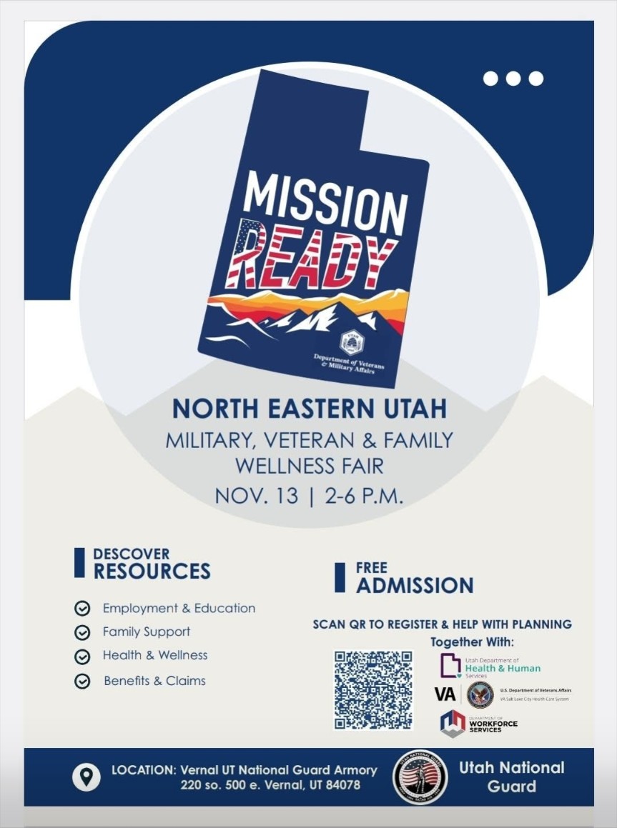 NE Utah Mission Ready - Military & Veteran Resource Fair