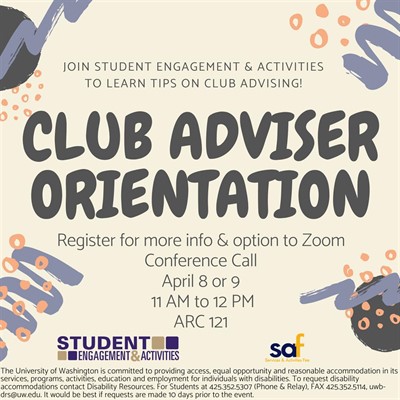 SEA's Club Adviser Orientation