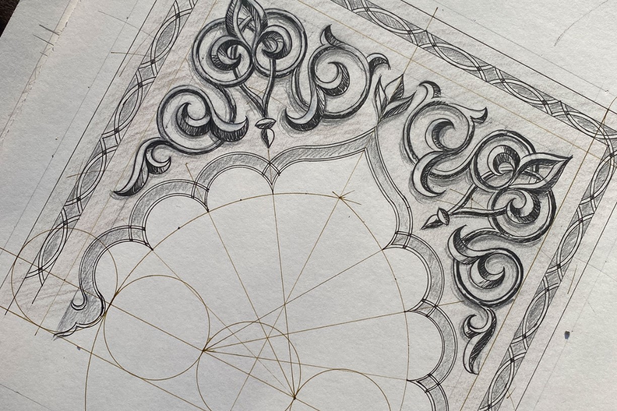 Artist Workshop: Sacred Ornamental Pattern with Adam Williamson Event Image