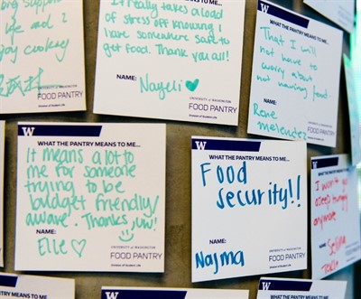 Campus-wide food drive in celebration of National Nutrition Month