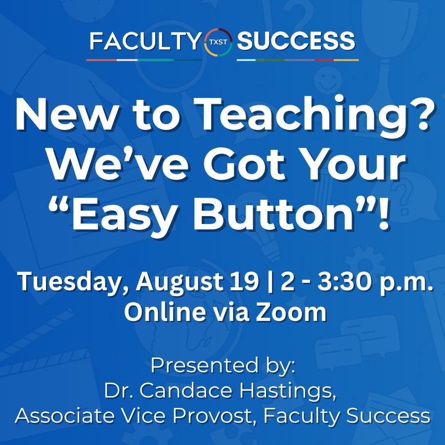 (8/19/25) - New to Teaching? We Have Your "Easy Button"!