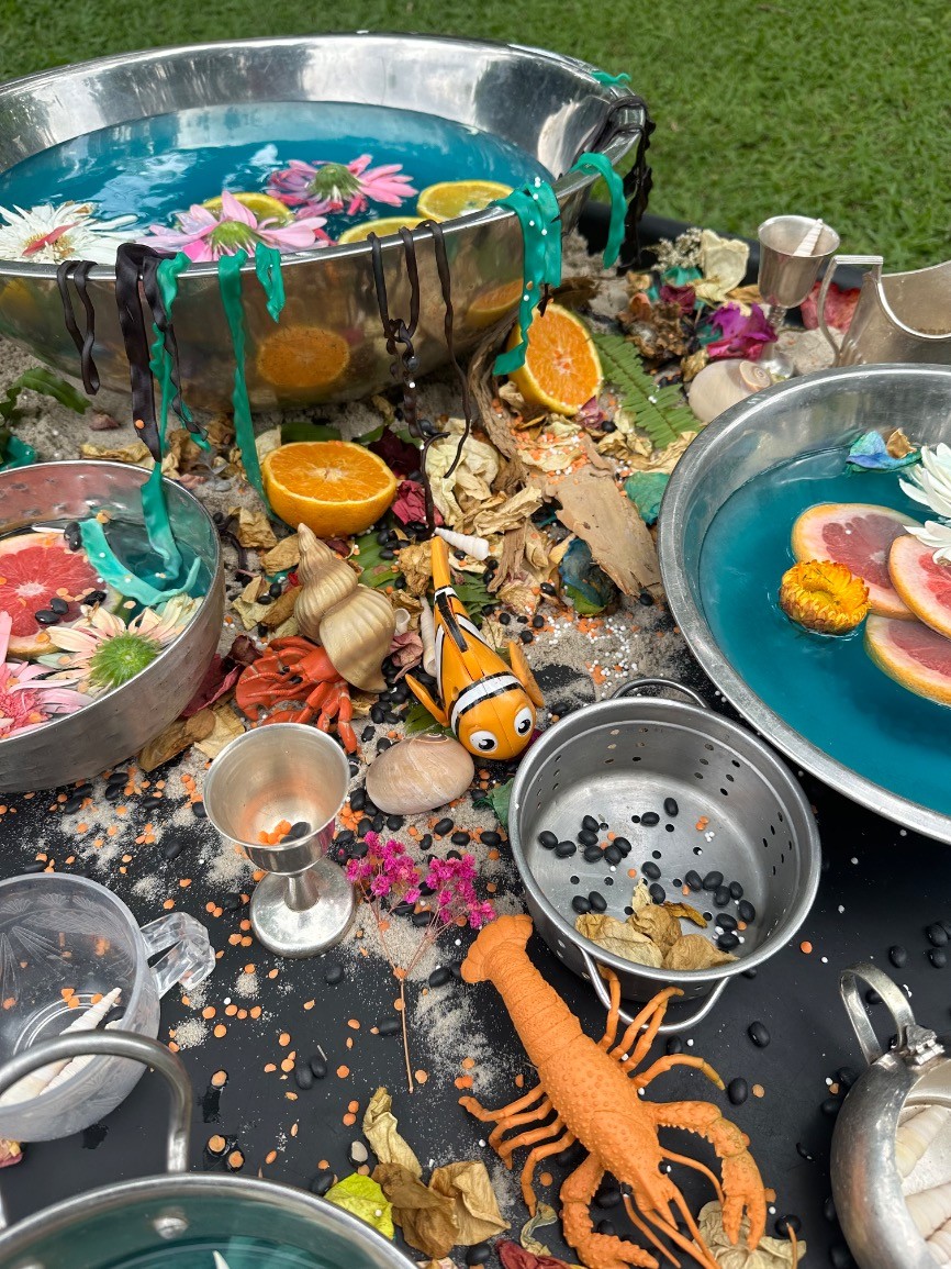 Gumtreekids Messy Play - Ocean, pirates and mermaids theme