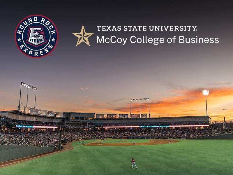 Batter Up! McCoy College Alumni Night at Round Rock Express