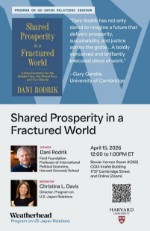Shared Prosperity in a Fractured World: A New Economics for the Middle Class, the Global Poor, and Our Climate