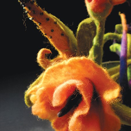 Felted Flowers in Bloom - In Person