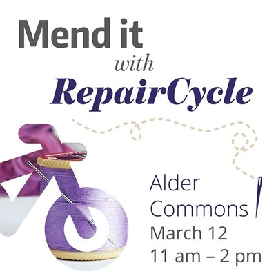 CANCELLED - Learn to mend your clothes with RepairCycle