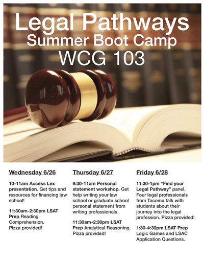 Legal Pathways Summer Boot Camp