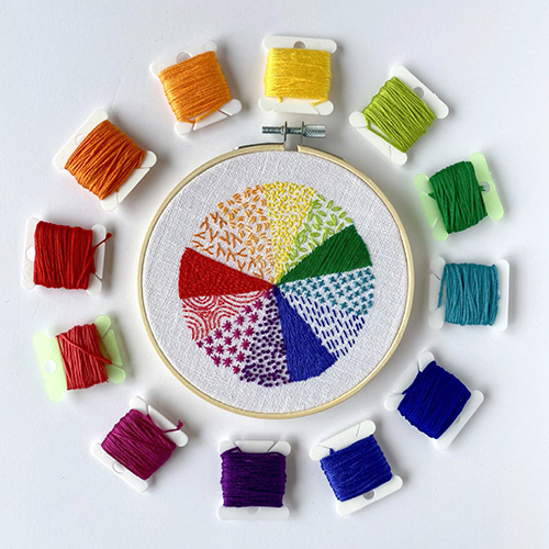 Color Theory for Embroidery Artists