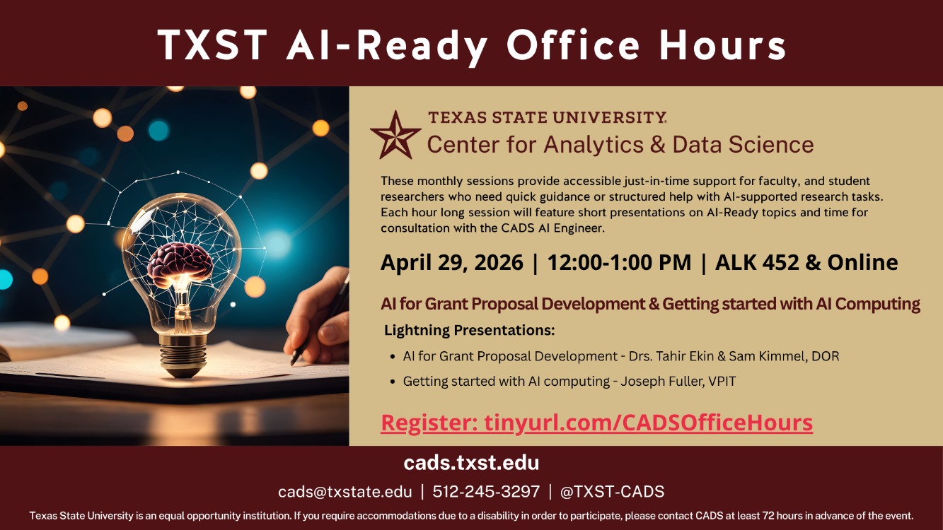 TXST AI-Ready Office Hours