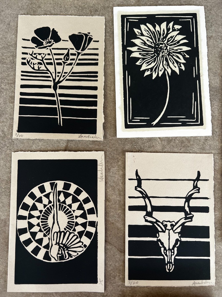 Botanical Relief Block Printing (in-person)