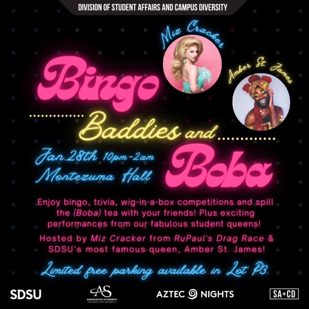 Aztec Nights: Bingo, Baddies and Boba Aztec Nights: Bingo, Baddies and Boba