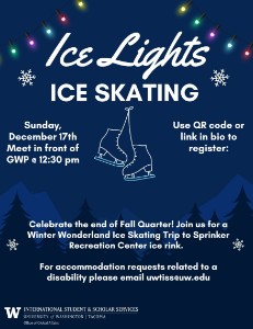 Ice Lights Ice Skating, Sunday, December 17, 2023, 12:30 - 4pm - Events  Calendar | About UW Tacoma | University of Washington Tacoma