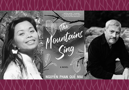 Nguyễn Phan Quế Mai with Karl Marlantes discuss "The Mountains Sing"