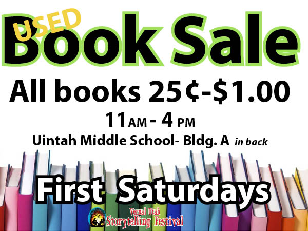 Vernal UTAH Storytelling Used Book Sale