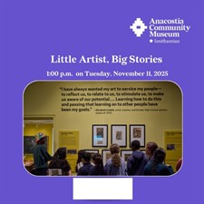 CANCELLED - Little Artists, Big Stories