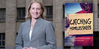 Common Book Author Josephine Ensign will discuss her book "Catching Homelessness"
