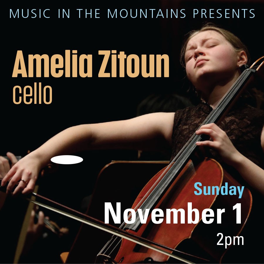 Amelia Zitoun, Cello, with Minhye Choi, Piano