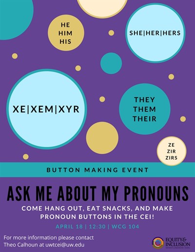 Ask Me About My Pronouns