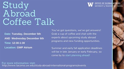 Study Abroad Coffee Talk