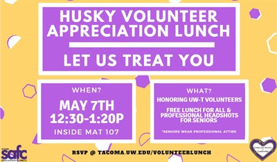 Husky Volunteer Appreciation Lunch