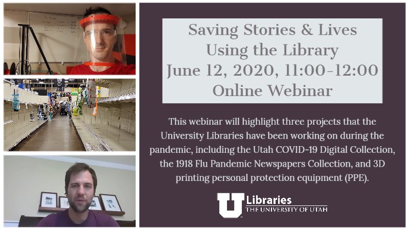 Saving Stories & Lives Using the Library Saving Stories & Lives Using the Library