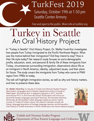 Turkey in Seattle: An Oral History Project