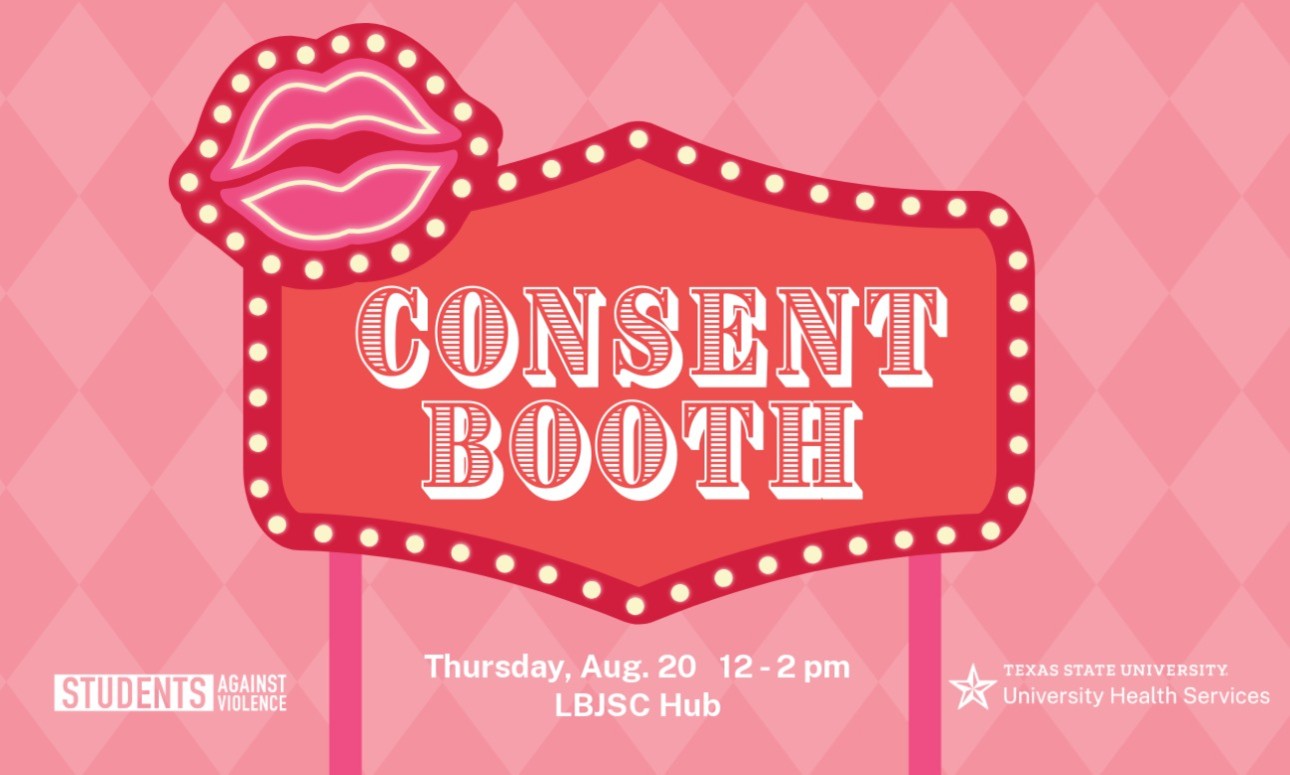 Students Against Violence Consent Booth