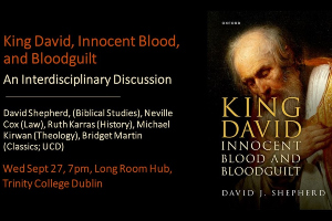 King David, Innocent Blood, and Bloodguilt: An Interdisciplinary Discussion