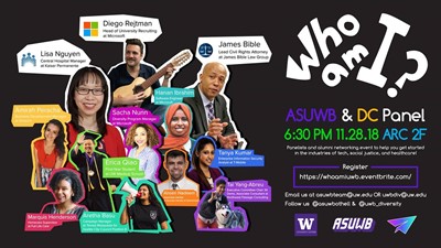 ASUWB & DC Present: "Who am I?" Event