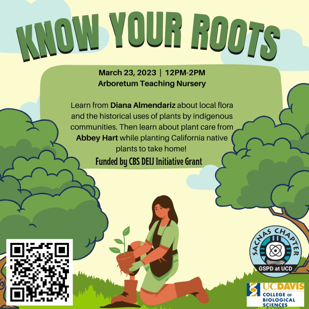 Know Your Roots: Arboretum Event for Grad Students & Postdocs on Native Heritage and Plants